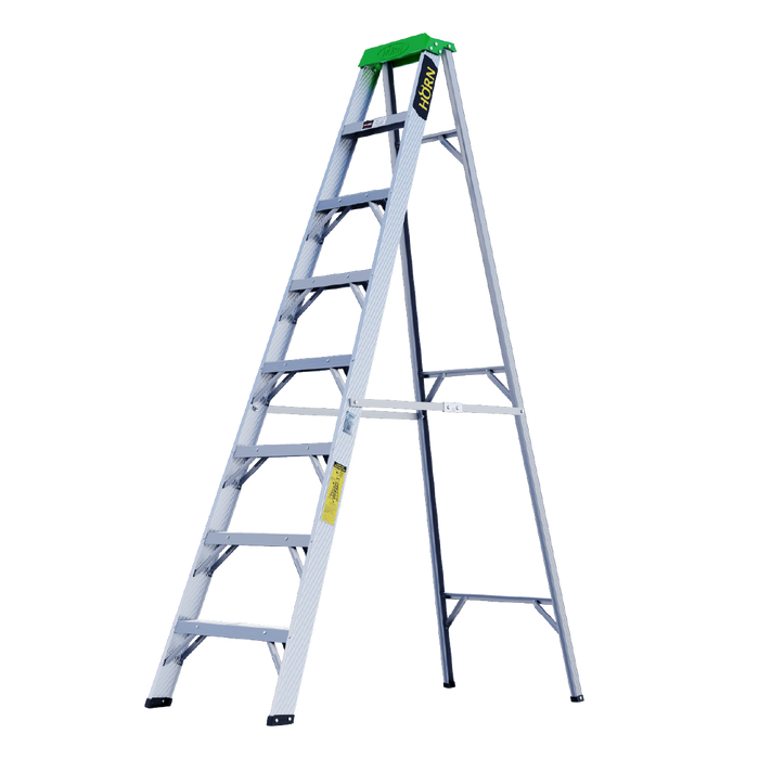Escalera Tijera en Aluminio 8 Pasos / 2.30 Metros - Tipo II