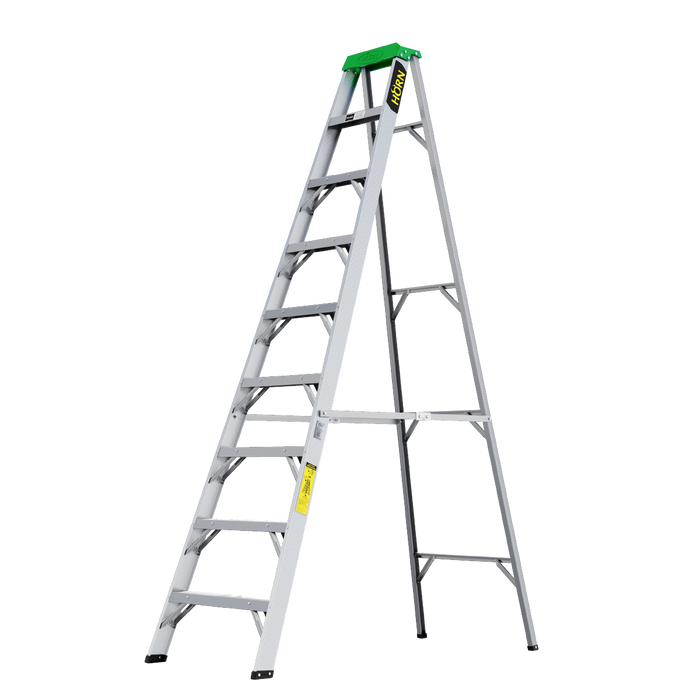 Escalera Tijera en Aluminio 9 Pasos / 2.59 Metros - Tipo II Información